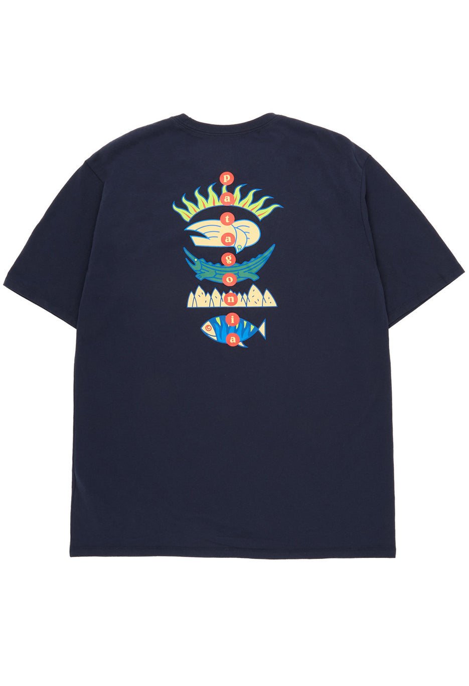 Patagonia Men's Fitz Roy Wild Responsibili-Tee - New Navy