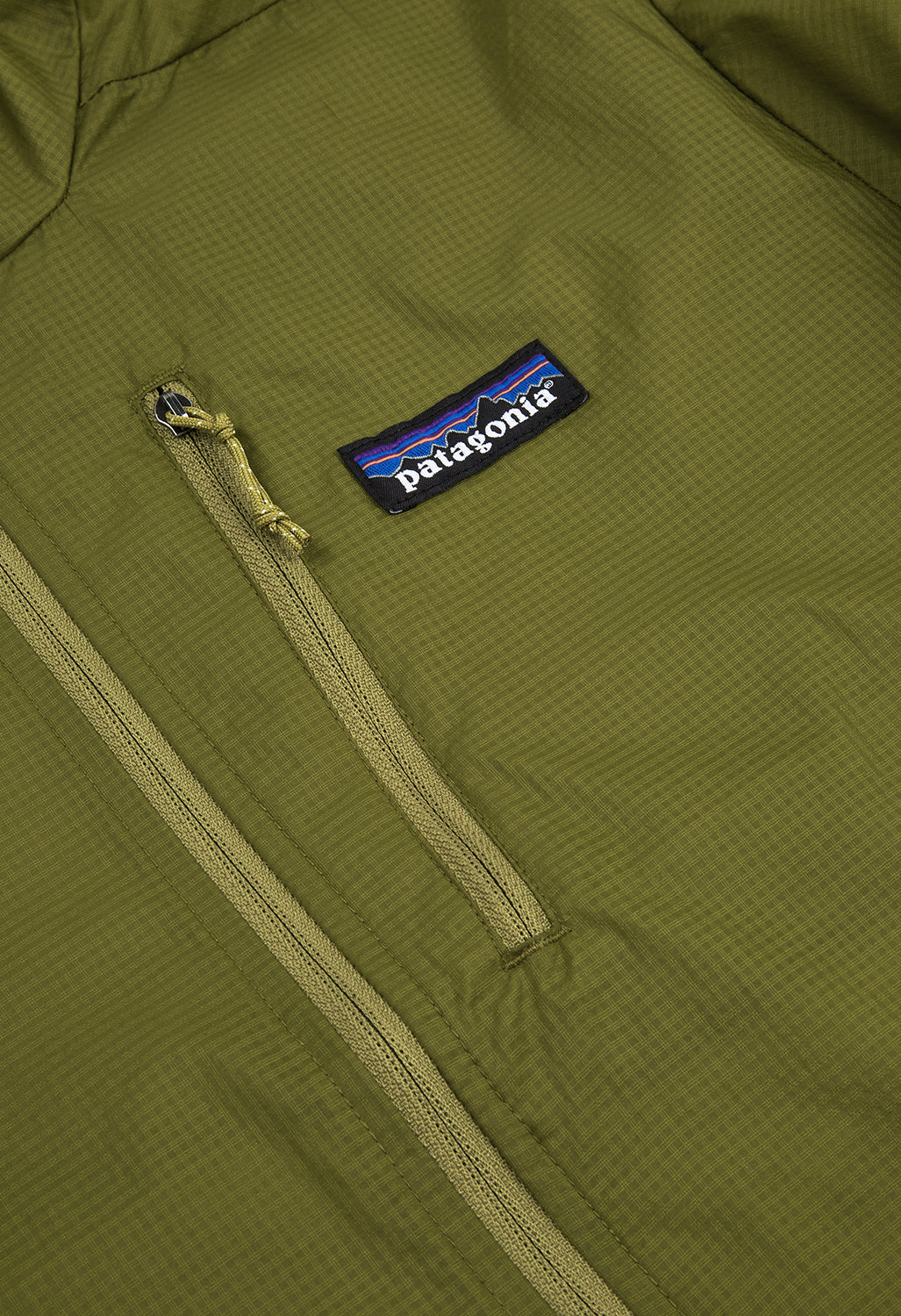 Patagonia Men's Houdini Jacket - Spirited Sun: Graze Green