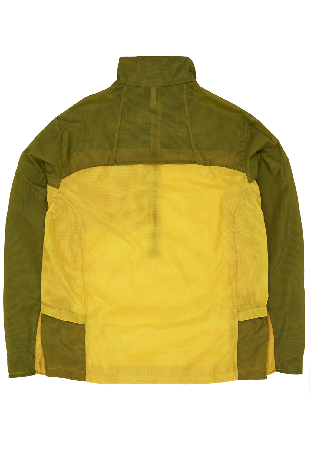 Patagonia Men's Houdini Stash Half Zip Pullover - Bundle Green / Graze Green