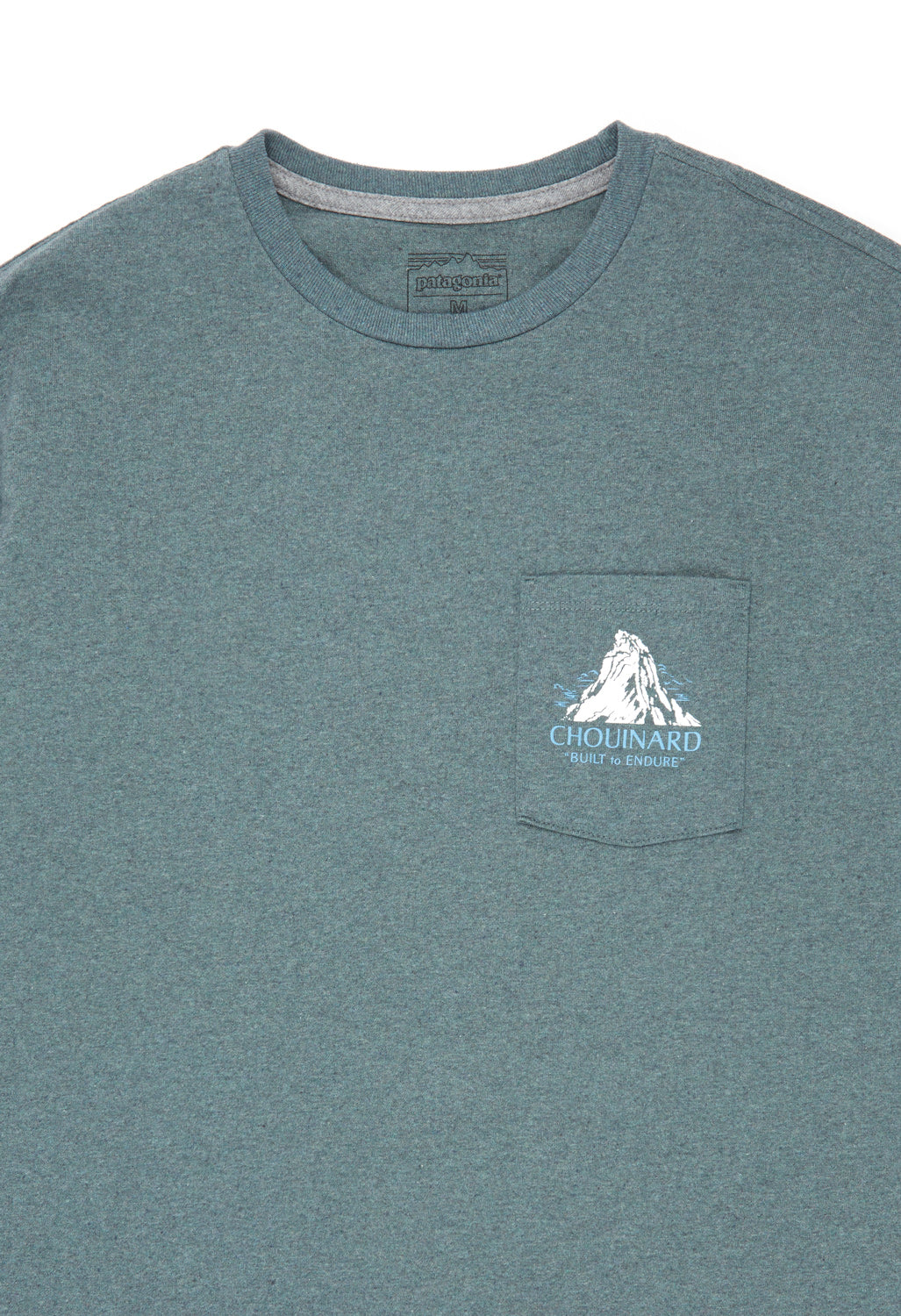 Patagonia Men's Chouinard Crest Pocket Responsibili-Tee - Nouveau Green