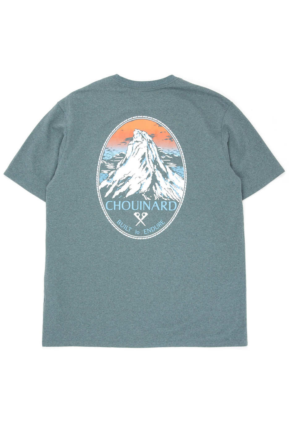 Patagonia Men's Chouinard Crest Pocket Responsibili-Tee - Nouveau Green