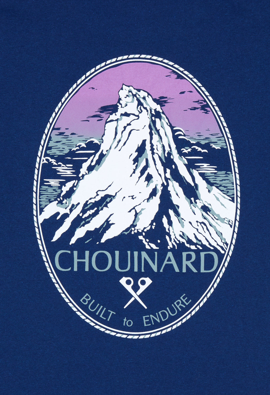 Patagonia Men's Chouinard Crest Pocket Responsibili-Tee - Clement Blue
