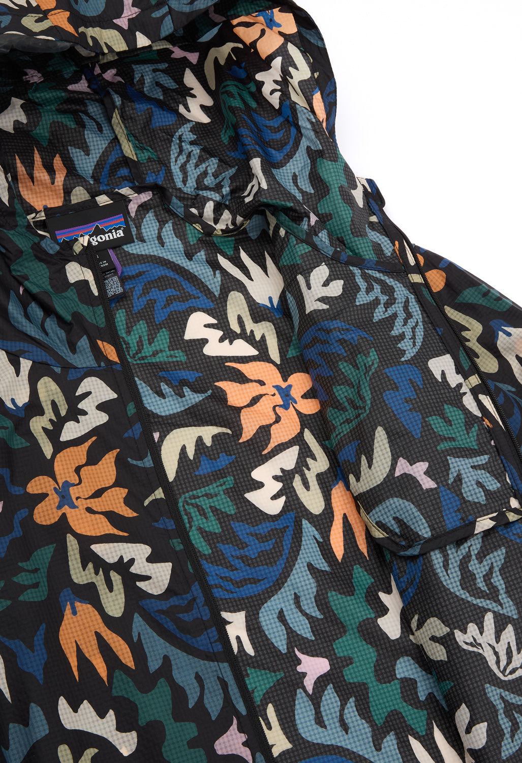 Patagonia Women's Houdini Jacket - Kaleido / Black