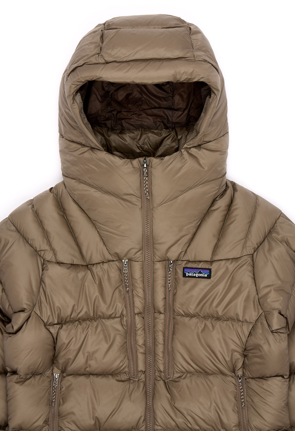 Patagonia Women's Fitz Roy Down Hoody - Wing Grey