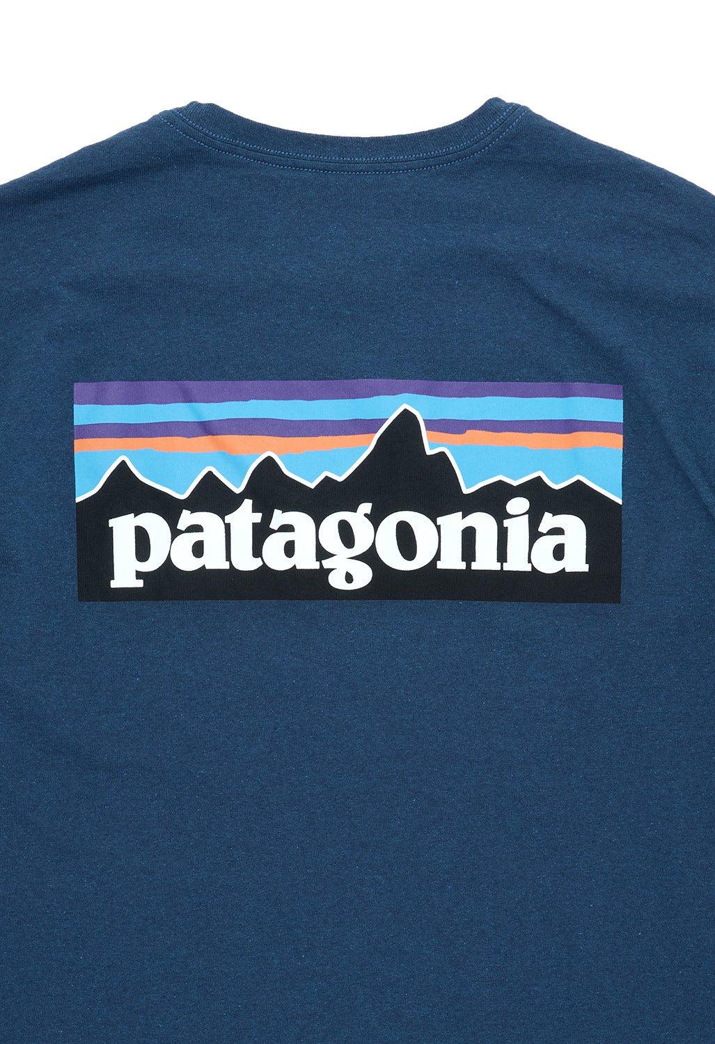 Patagonia Men's P-6 Logo Long Sleeve Responsibili-Tee - Utility Blue