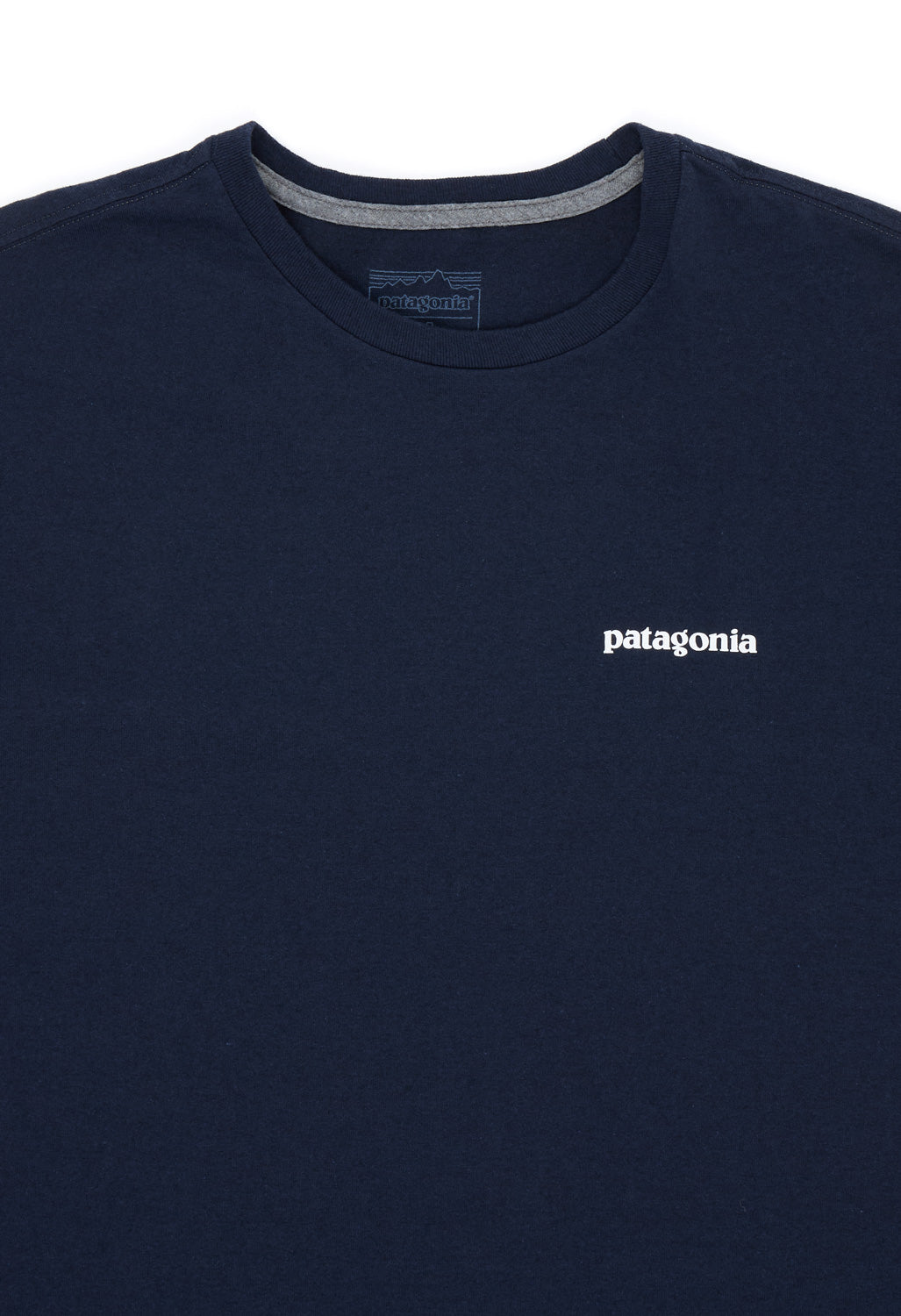 Patagonia Men's P-6 Logo Responsibili-Tee  - New Navy