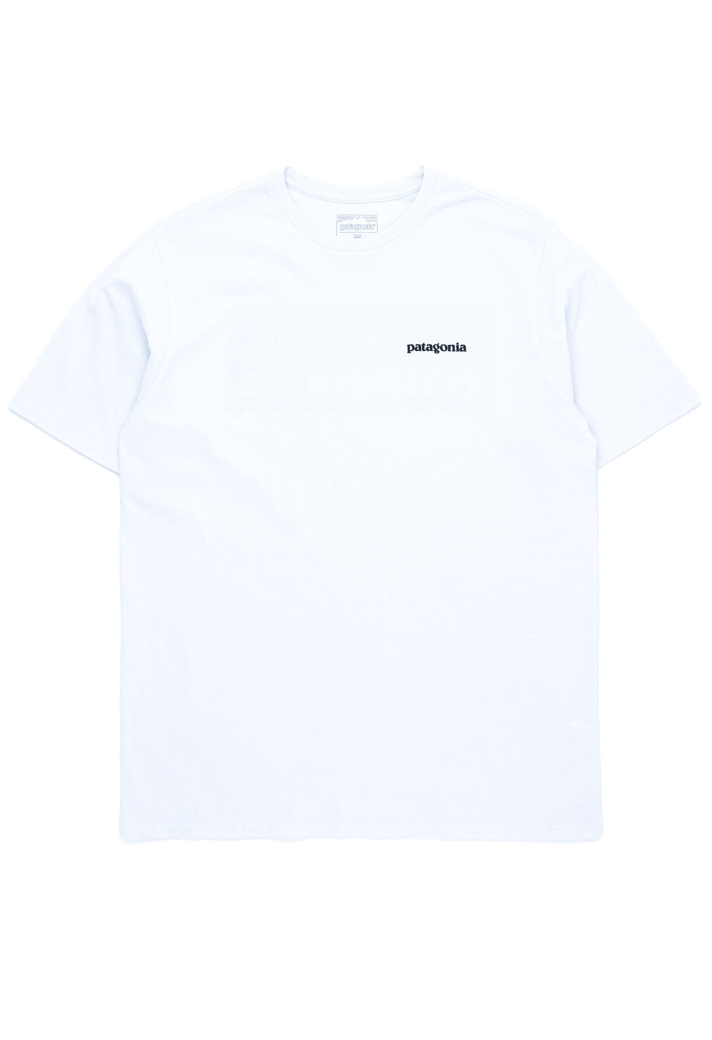Patagonia P6 Logo Men's Responsibili-Tee - Logo White