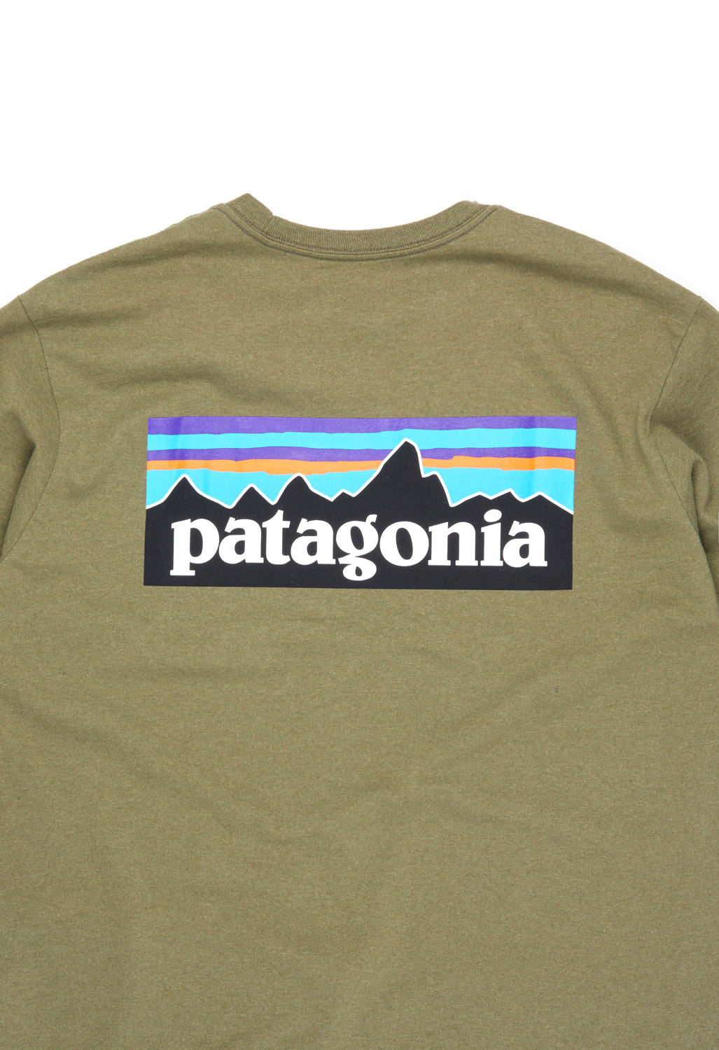 Patagonia Men's P-6 Logo Responsibili-Tee - Salvia Green – Outsiders ...