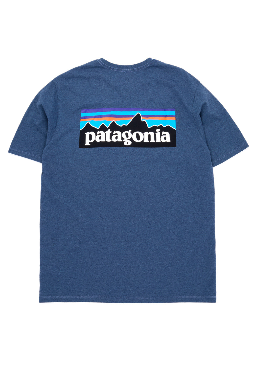 Patagonia Tee Patagonia Blue Shirt Patagonia P-6 Logo Responsibili