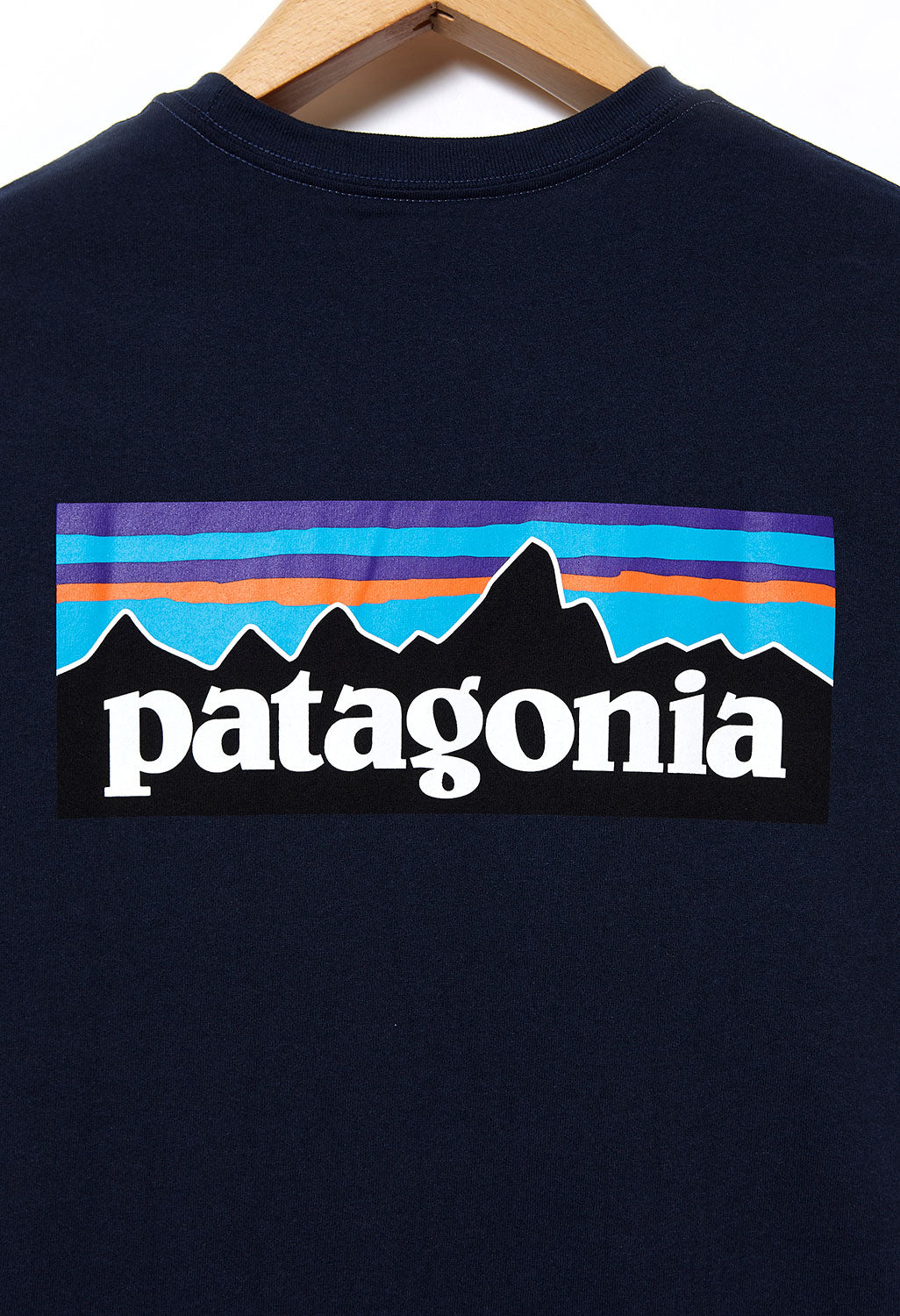 Patagonia P6 Logo Men's Responsibili-Tee - Classic Navy