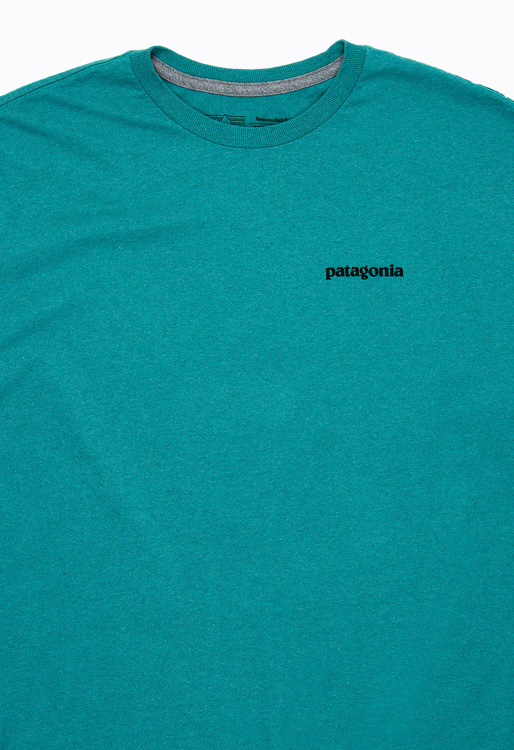 Patagonia Men's P-6 Logo Responsibili-Tee - Belay Blue