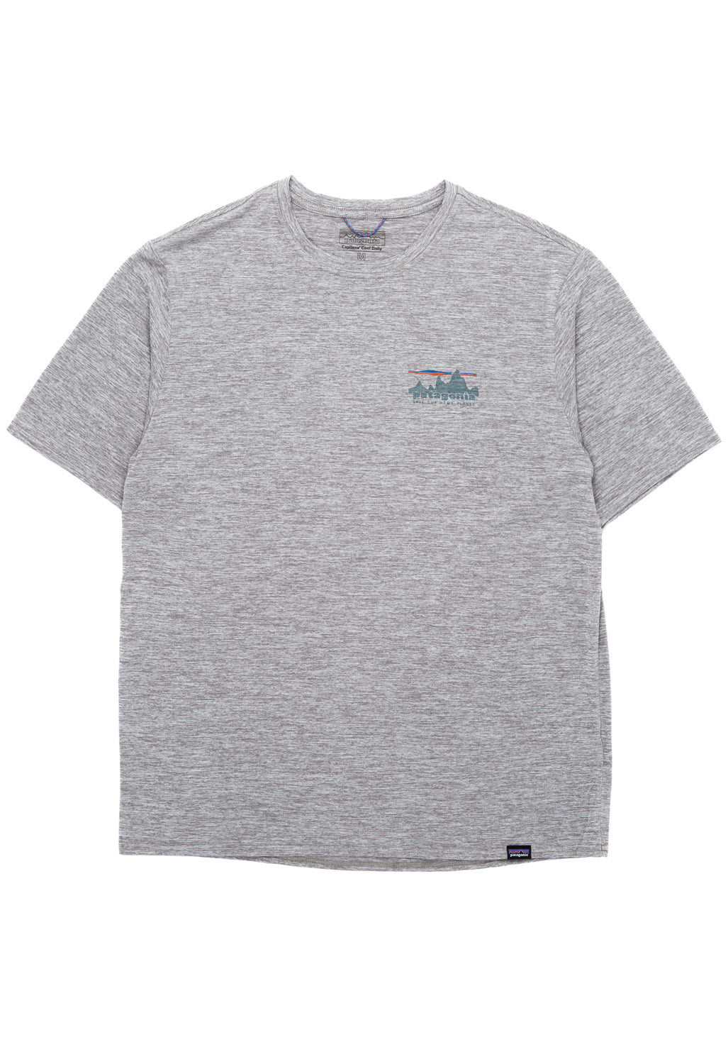 Patagonia Men's Cap Cool Daily Graphic Shirt - '73 Skyline: Feather Grey