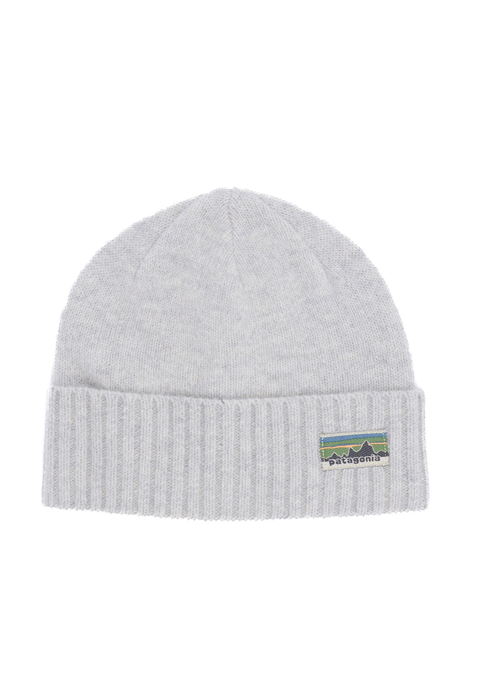 Patagonia Brodeo Beanie - OG Legacy Label / Crisp Grey