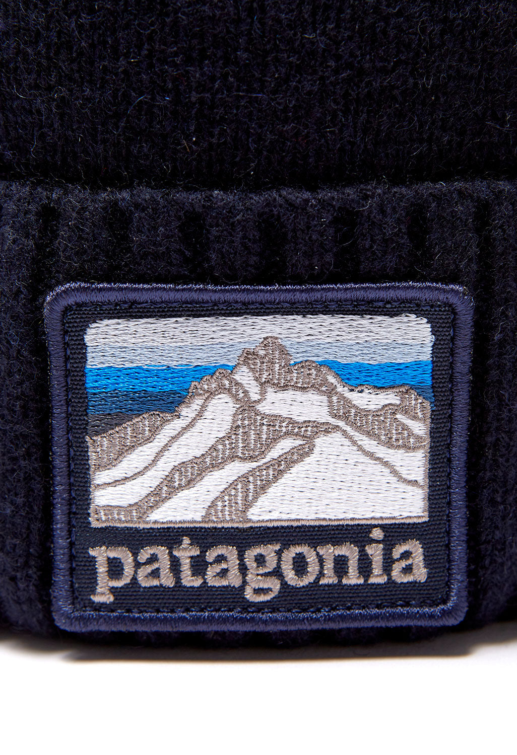 Patagonia Brodeo Beanie - Classic Navy/Line Logo Ridge