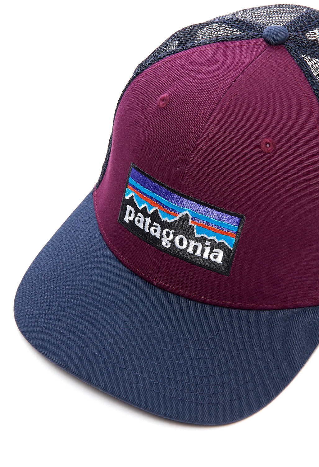 Patagonia P-6 Logo Trucker Hat - Night Plum
