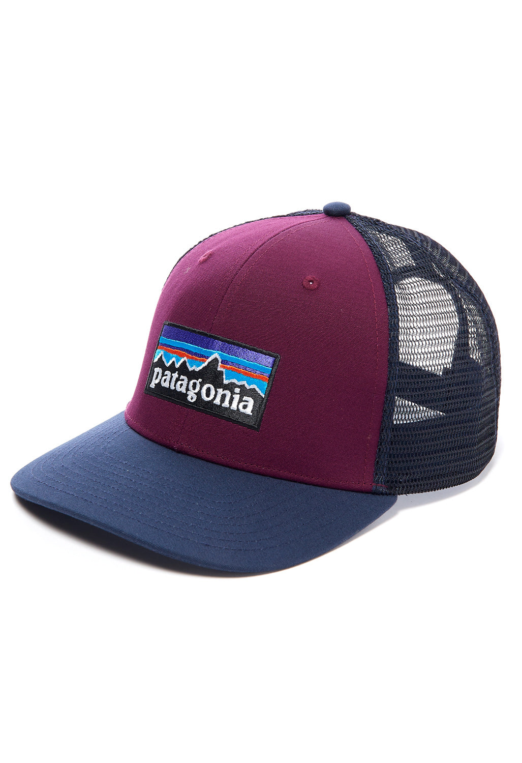 Patagonia P-6 Logo Trucker Hat - Night Plum
