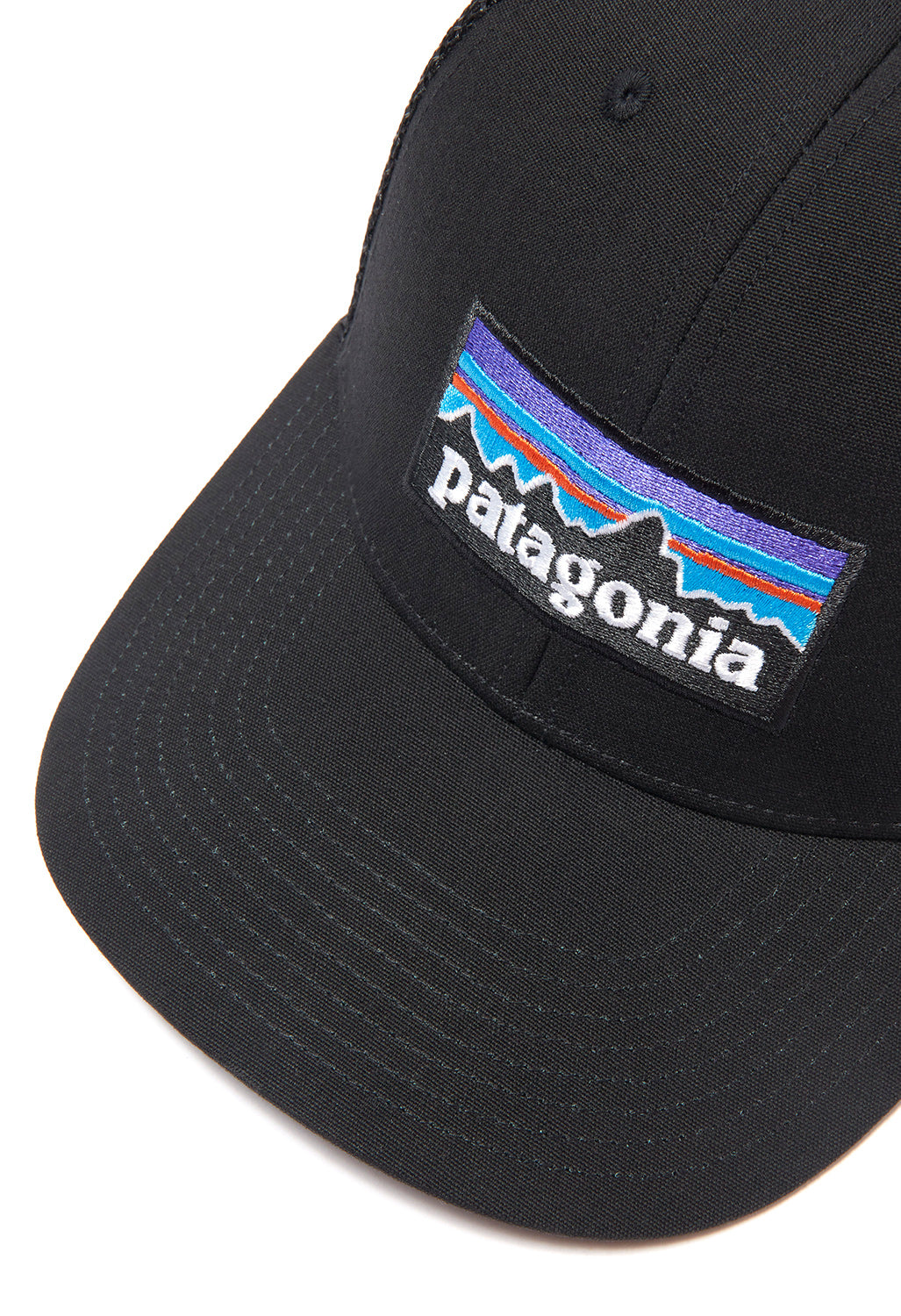 Patagonia P-6 LoPro Trucker Hat - Black