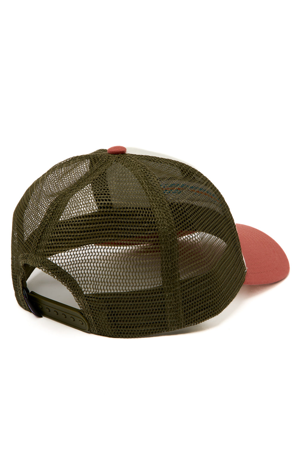 Patagonia P-6 Logo LoPro Trucker Hat - Birch White
