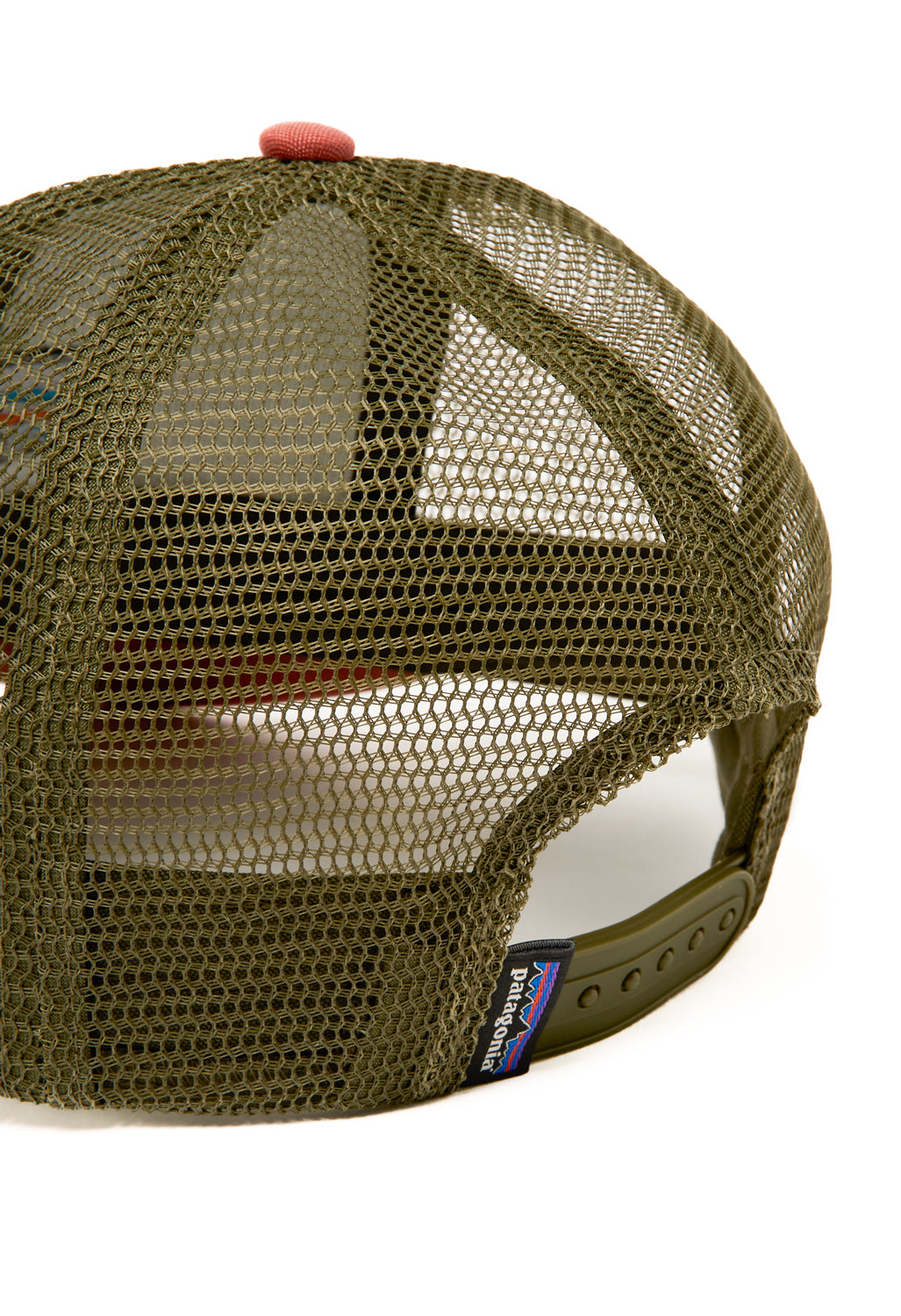 Patagonia P-6 Logo LoPro Trucker Hat - Birch White