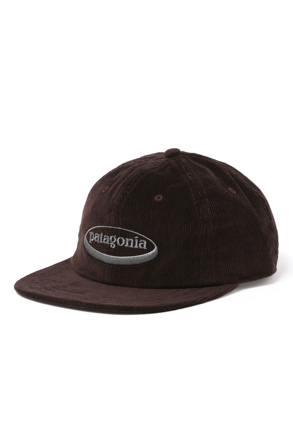 Patagonia Corduroy Cap - '95 Oval Logo: Den Brown