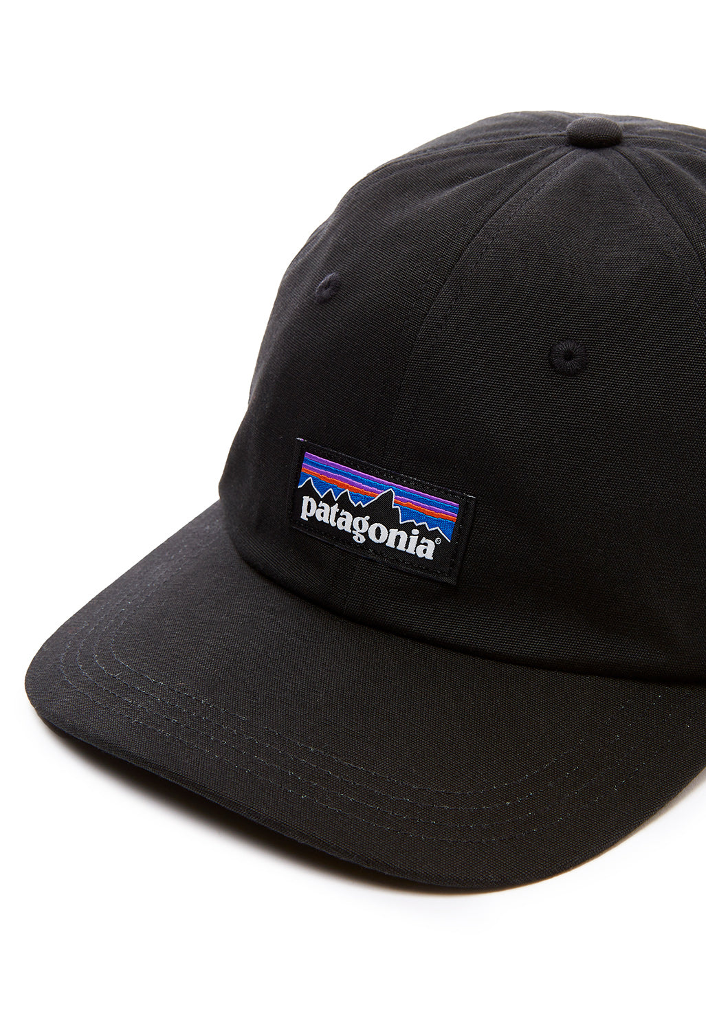 Patagonia P-6 Label Trad Cap - BLK Black