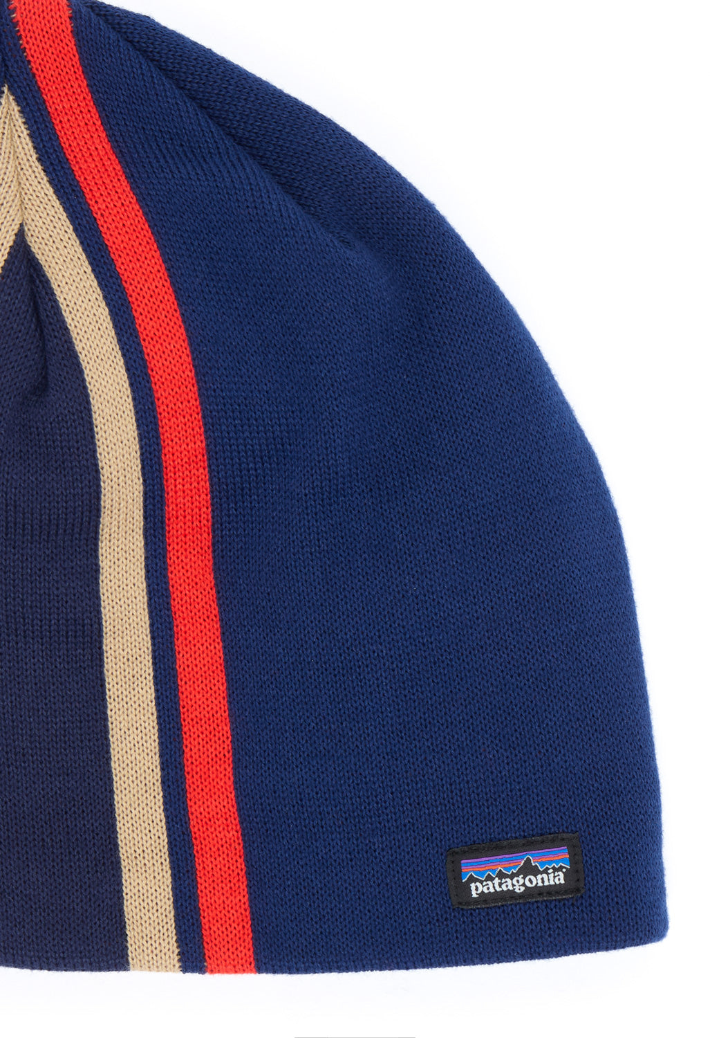 Patagonia Beanie Hat - Speed Stripe / Clement Blue