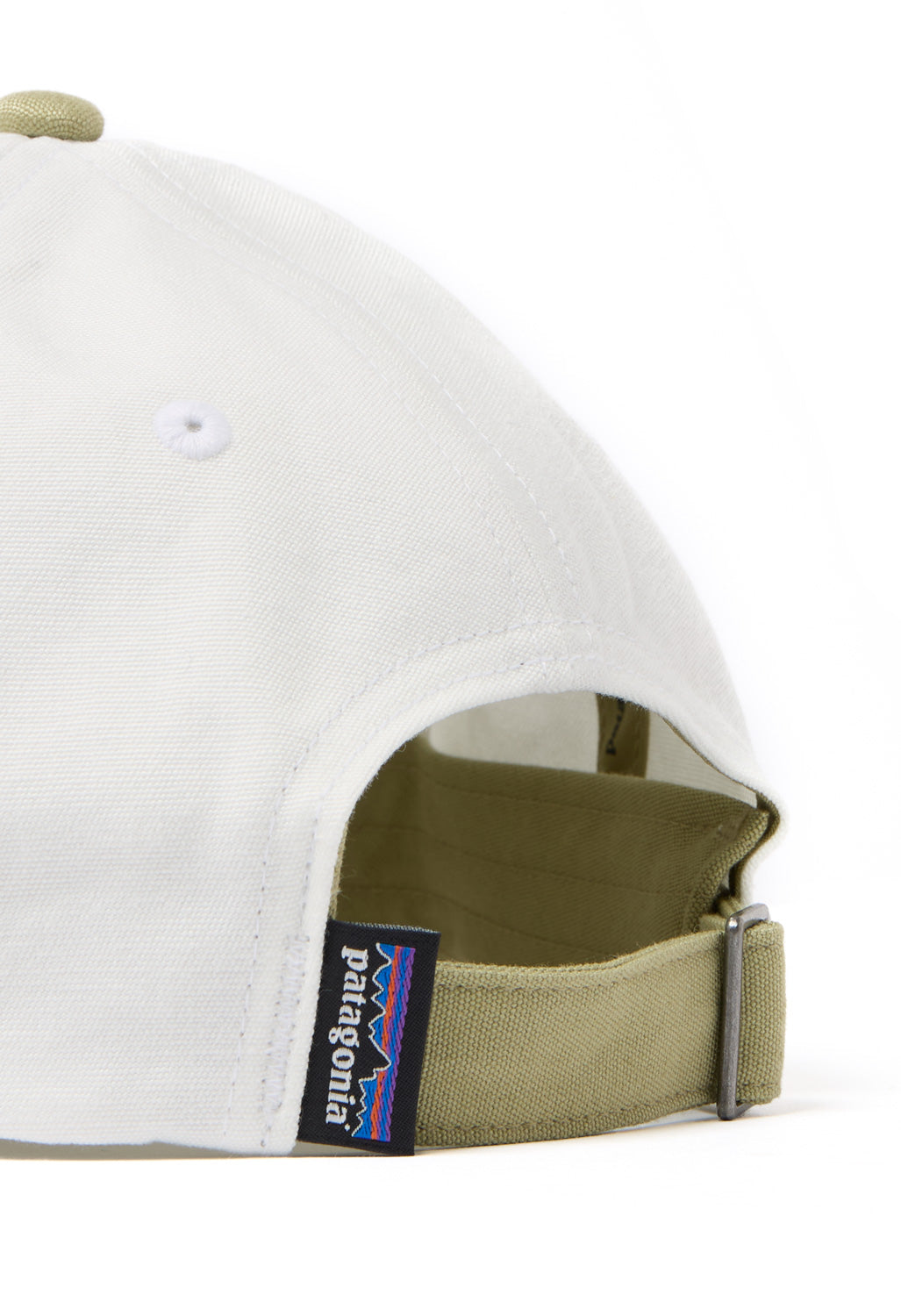 Patagonia Fitz Roy Icon Trad Cap - Birch White / Gumtree Green