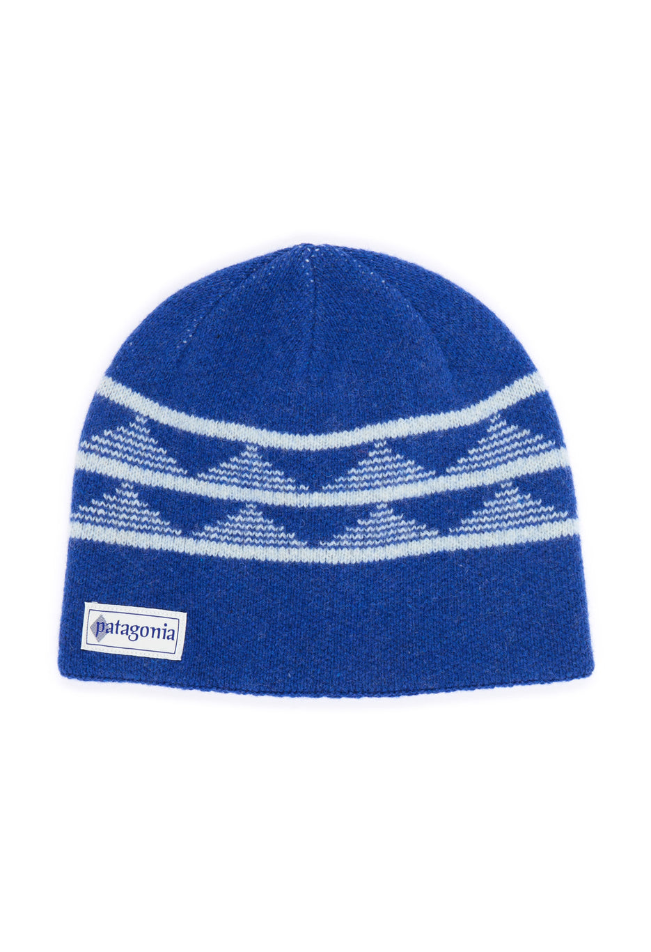 Patagonia Cinder Beanie - Hut Tripper Stripe / Cobalt Blue