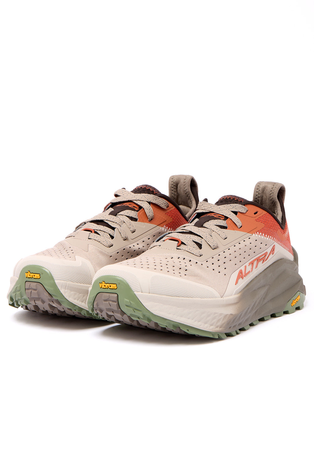 Altra Men's Olympus 6 Trainers - Orange / Clay