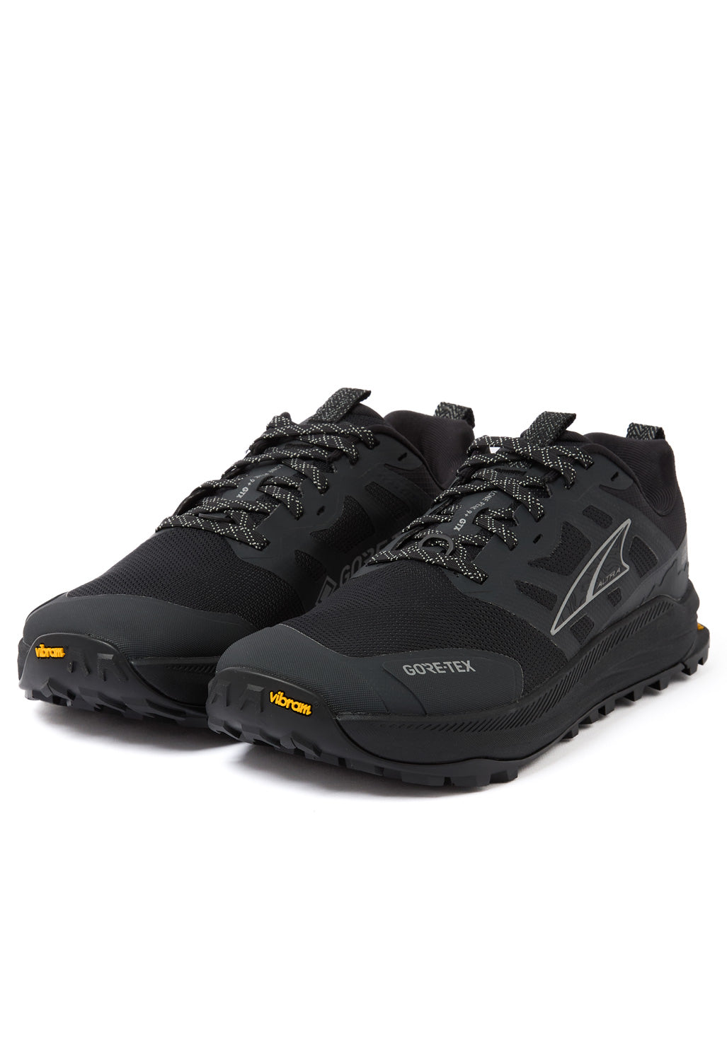 Altra Men's Lone Peak 9+ GTX Trainers - Black / Black