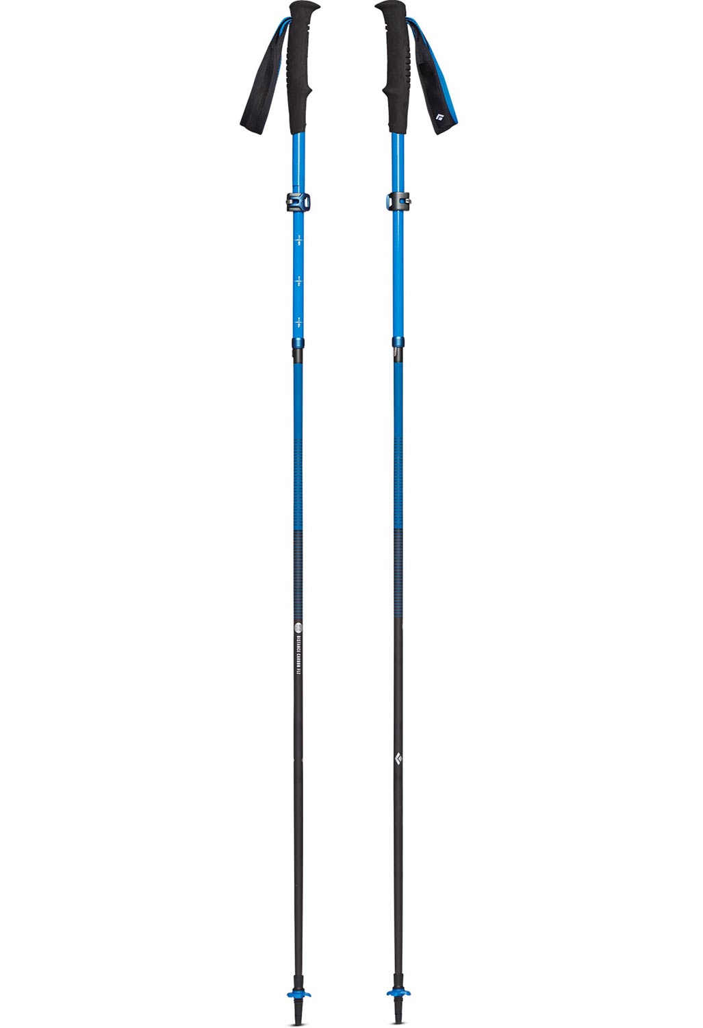 Black Diamond Distance Carbon FLZ Poles (Pair) - Ultra Blue
