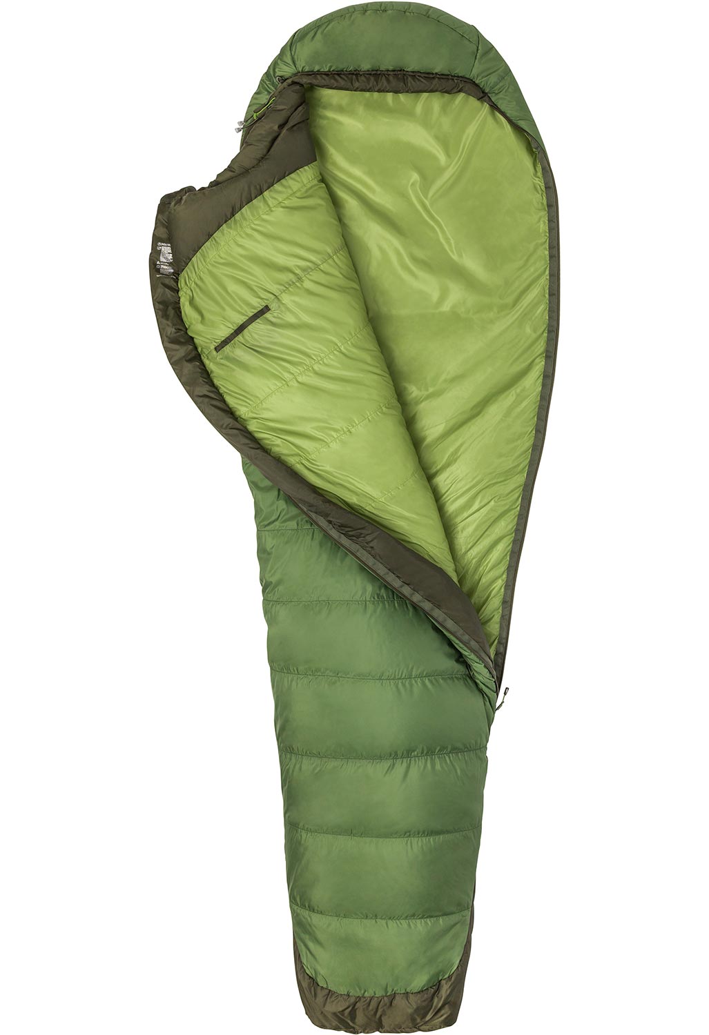 Marmot Trestles Elite Eco 30 Long Sleeping Bag - Vine Green/Forest Night