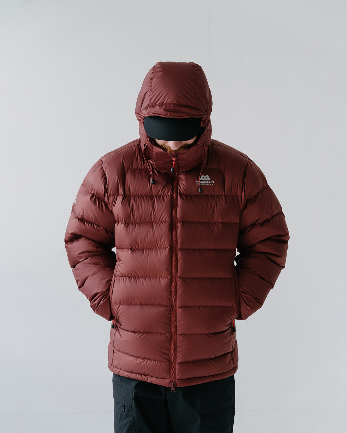 Mountain Equipment Lightline Drilite Men's Down Jacket - Fired Brick