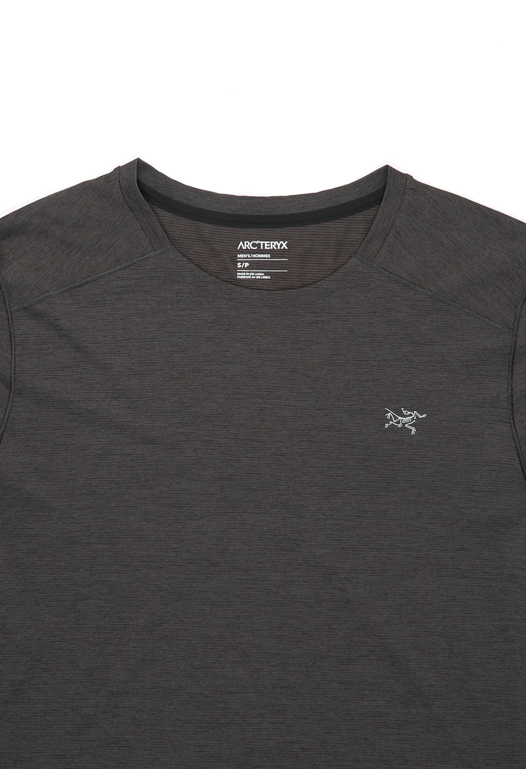 Arc'teryx Men's Cormac Long Sleeved Crew - Black Heather