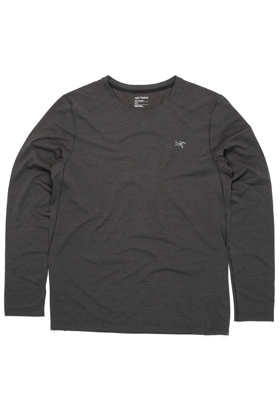 Arc'teryx Men's Cormac Long Sleeved Crew - Black Heather