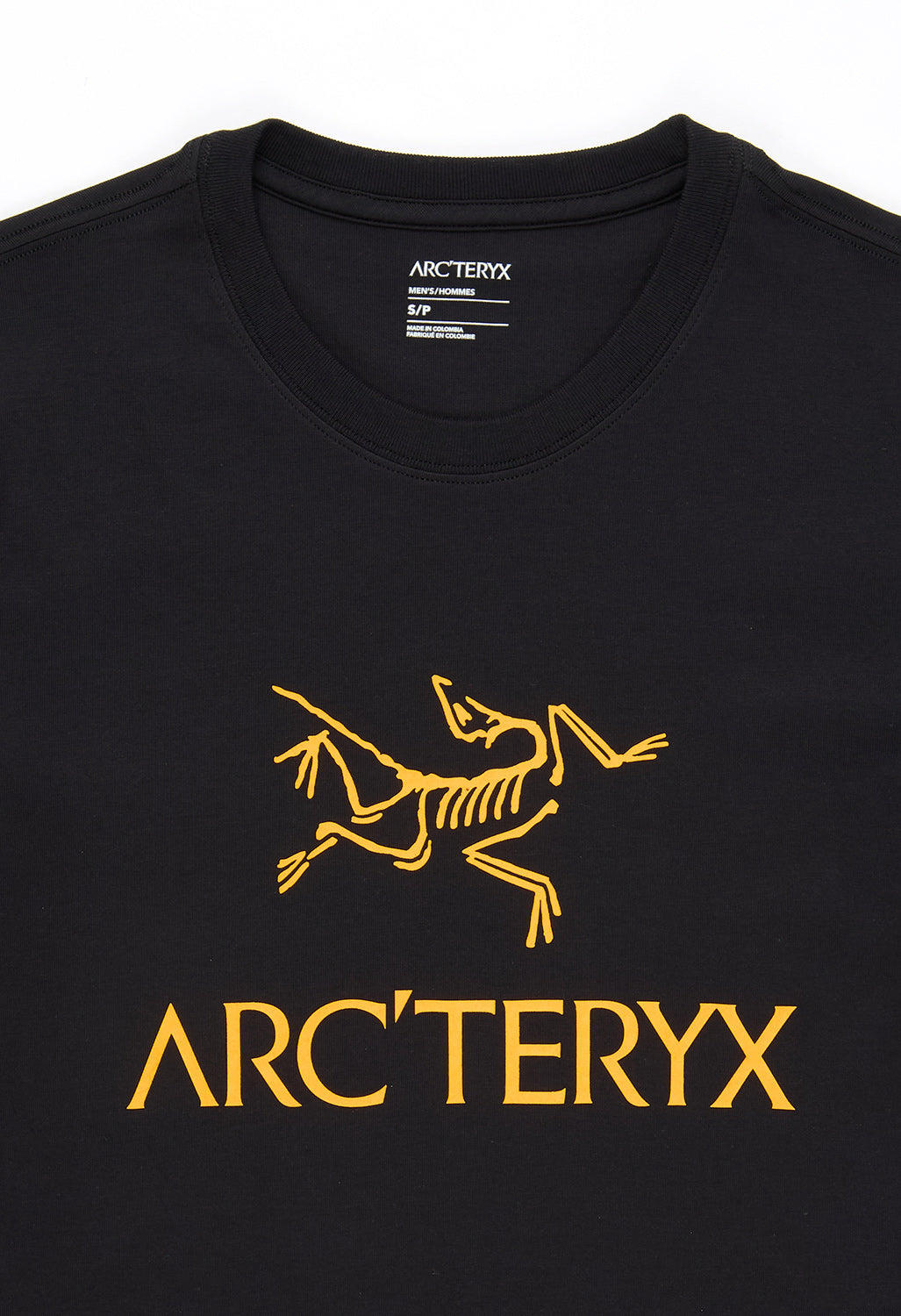 Arc'teryx Men's Arc'Word Logo T-Shirt - Black / Edziza Logo