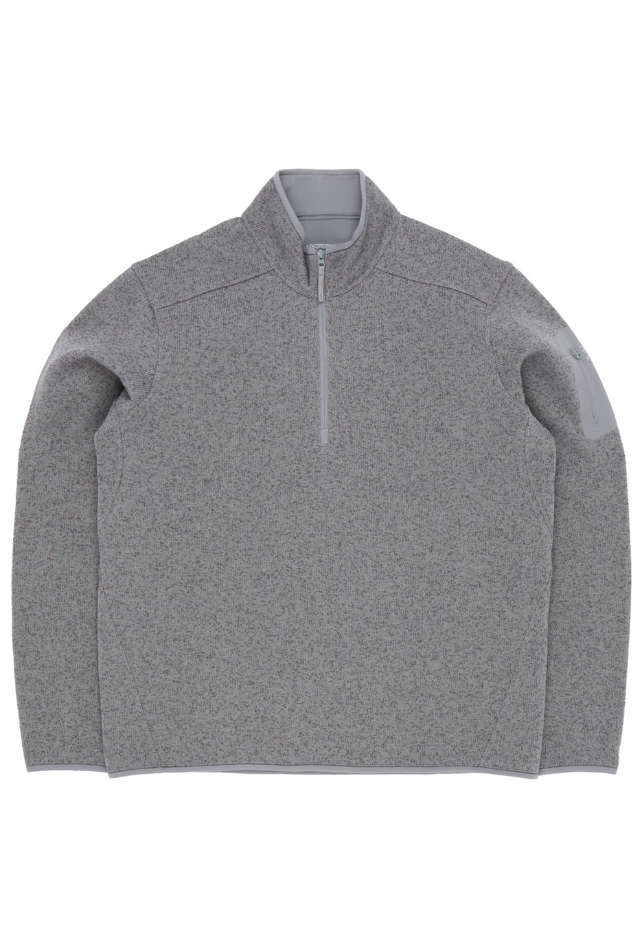 Arc'teryx Men's Covert Half Zip Fleece - Cloud Heather / Void