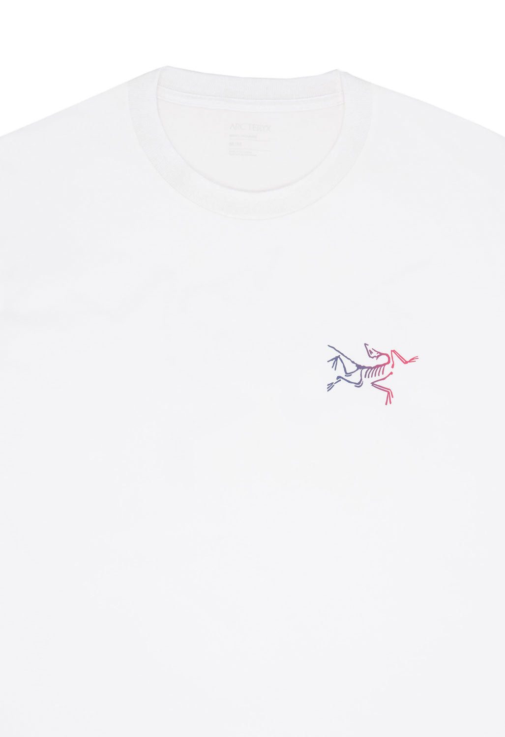 Arc'teryx Men's Kragg Cotton Logo Short Sleeve T Shirt - White Light / Multi