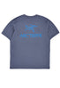 Arc'teryx Men's SL Cotton Bird Word Short Sleeved T-Shirt - Dark Stratus / Fluidity