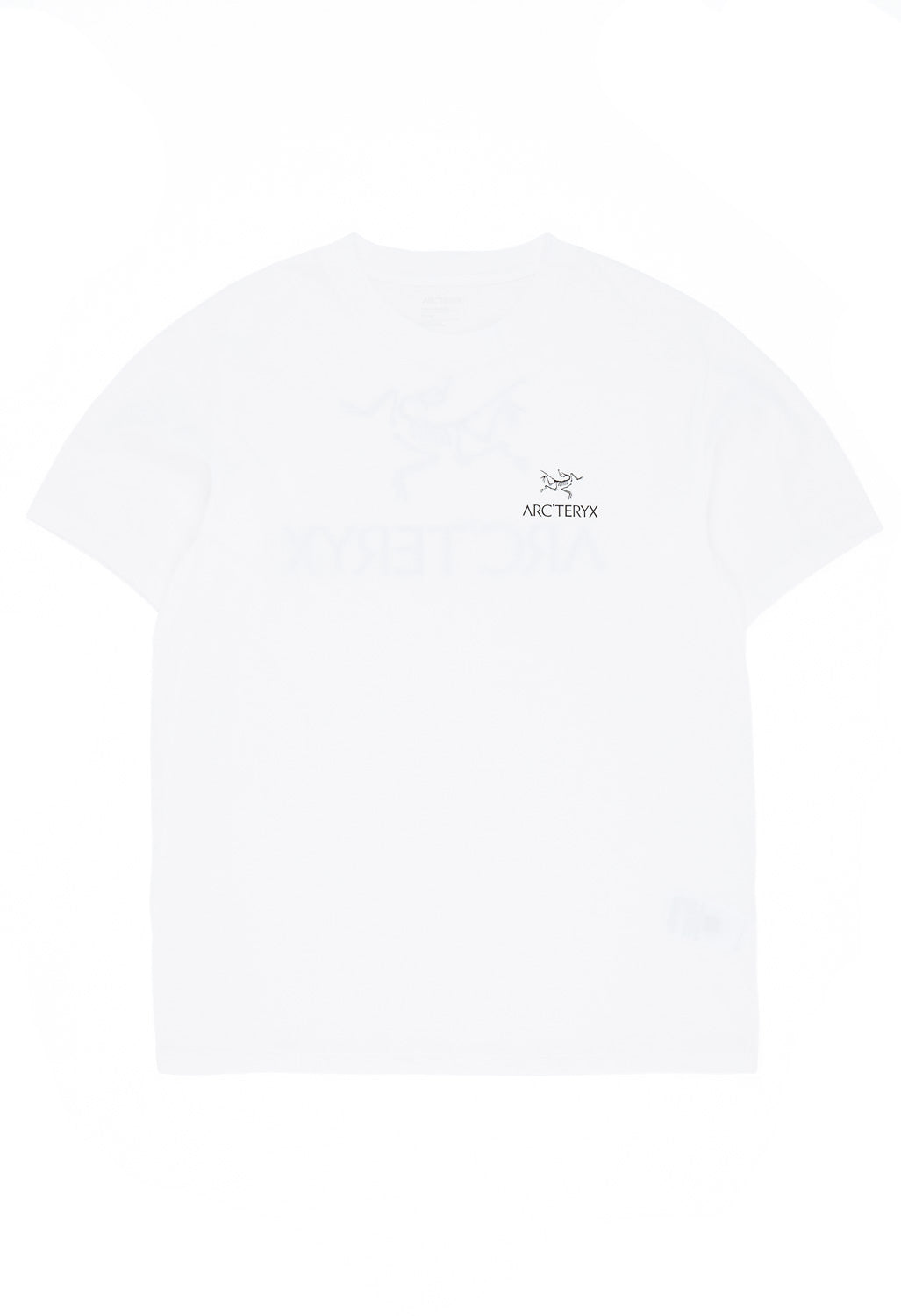 Arc'teryx Men's Kragg SL Bird Word T-Shirt - White Light / Black