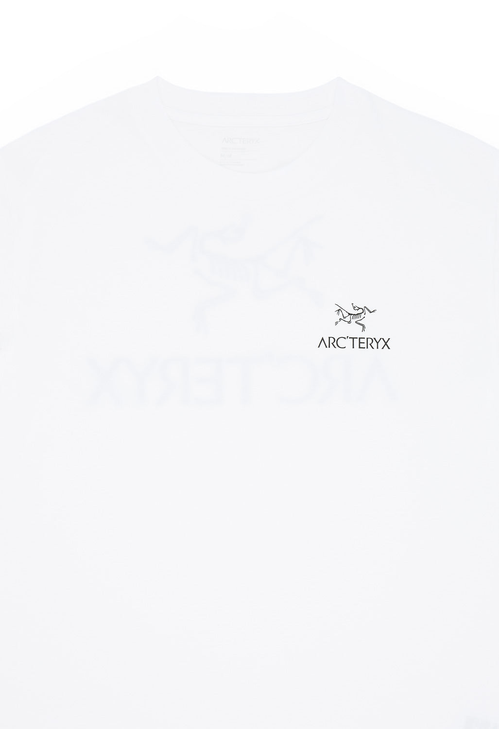 Arc'teryx Men's Kragg SL Bird Word T-Shirt - White Light / Black