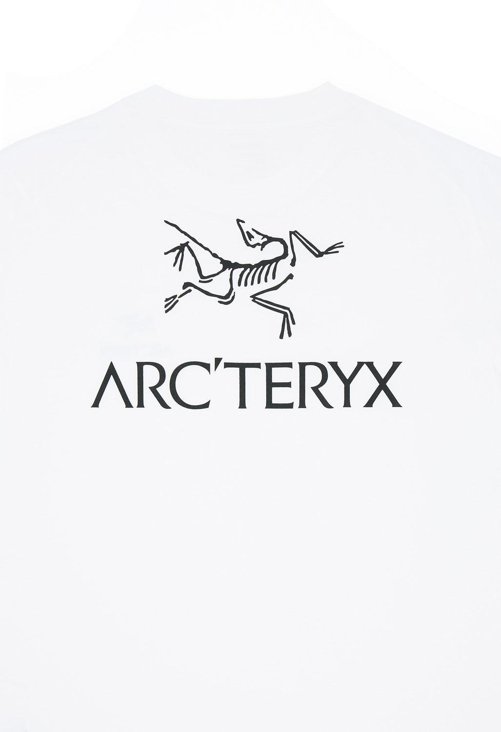 Arc'teryx Men's Kragg SL Bird Word T-Shirt - White Light / Black
