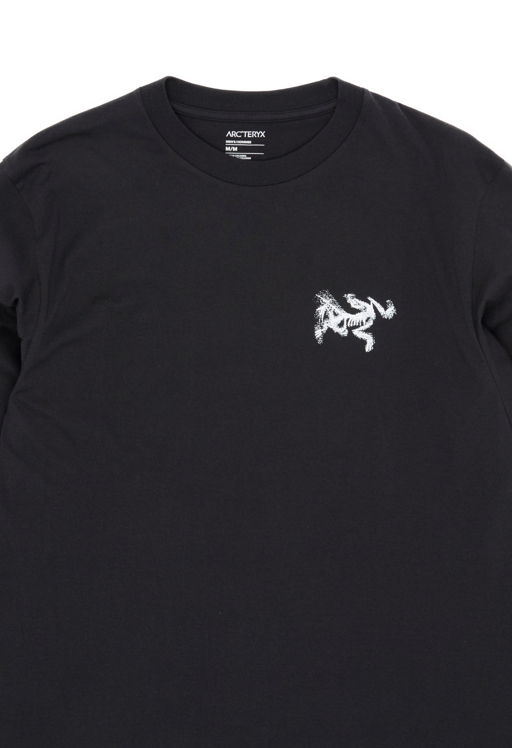 Arc'teryx Men's Kragg SL Bird Tile Long Sleeve T-Shirt - Black / Arctic Silk