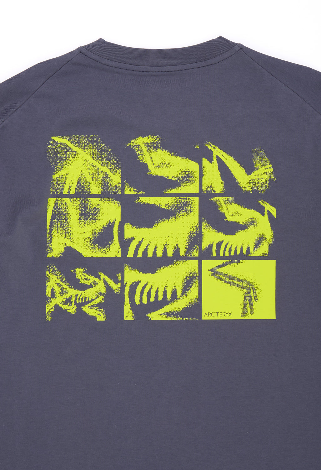 Arc'teryx Men's SL Cotton Bird Tile Long Sleeved T-Shirt - Dark Stratus / Euphoria