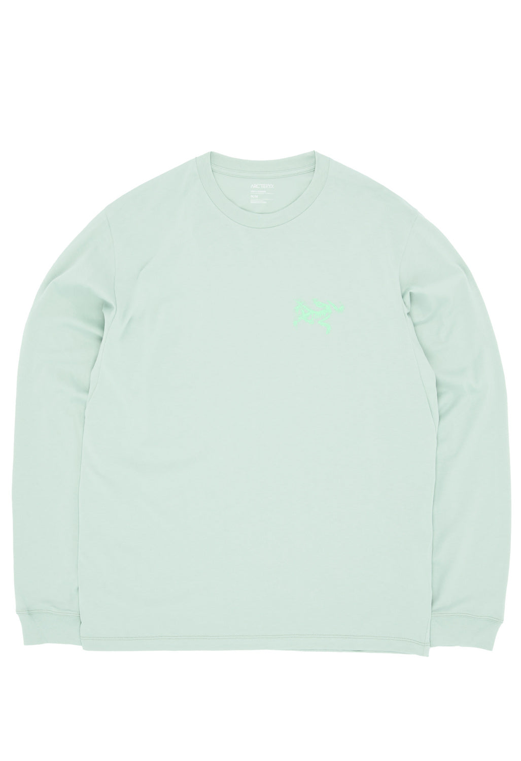 Arc'teryx Men's Kragg SL Bird Tile Long Sleeve T-Shirt - Stone Green / Phosphorescent