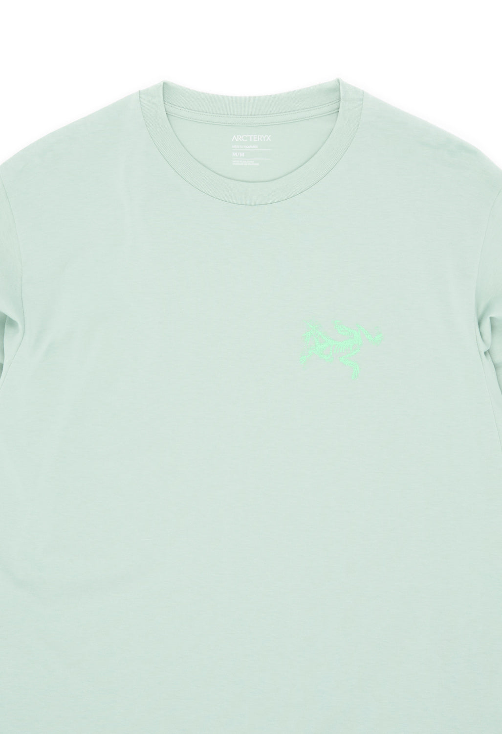 Arc'teryx Men's Kragg SL Bird Tile Long Sleeve T-Shirt - Stone Green / Phosphorescent