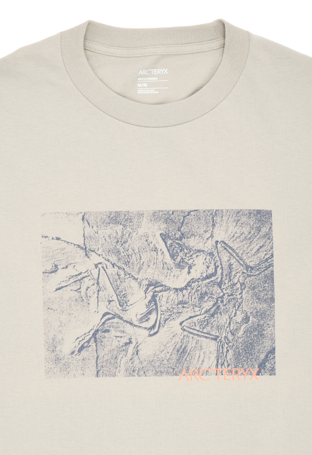 Arc'teryx Men's Kragg Cotton Lithographica Short Sleeved T-Shirt - Habitat