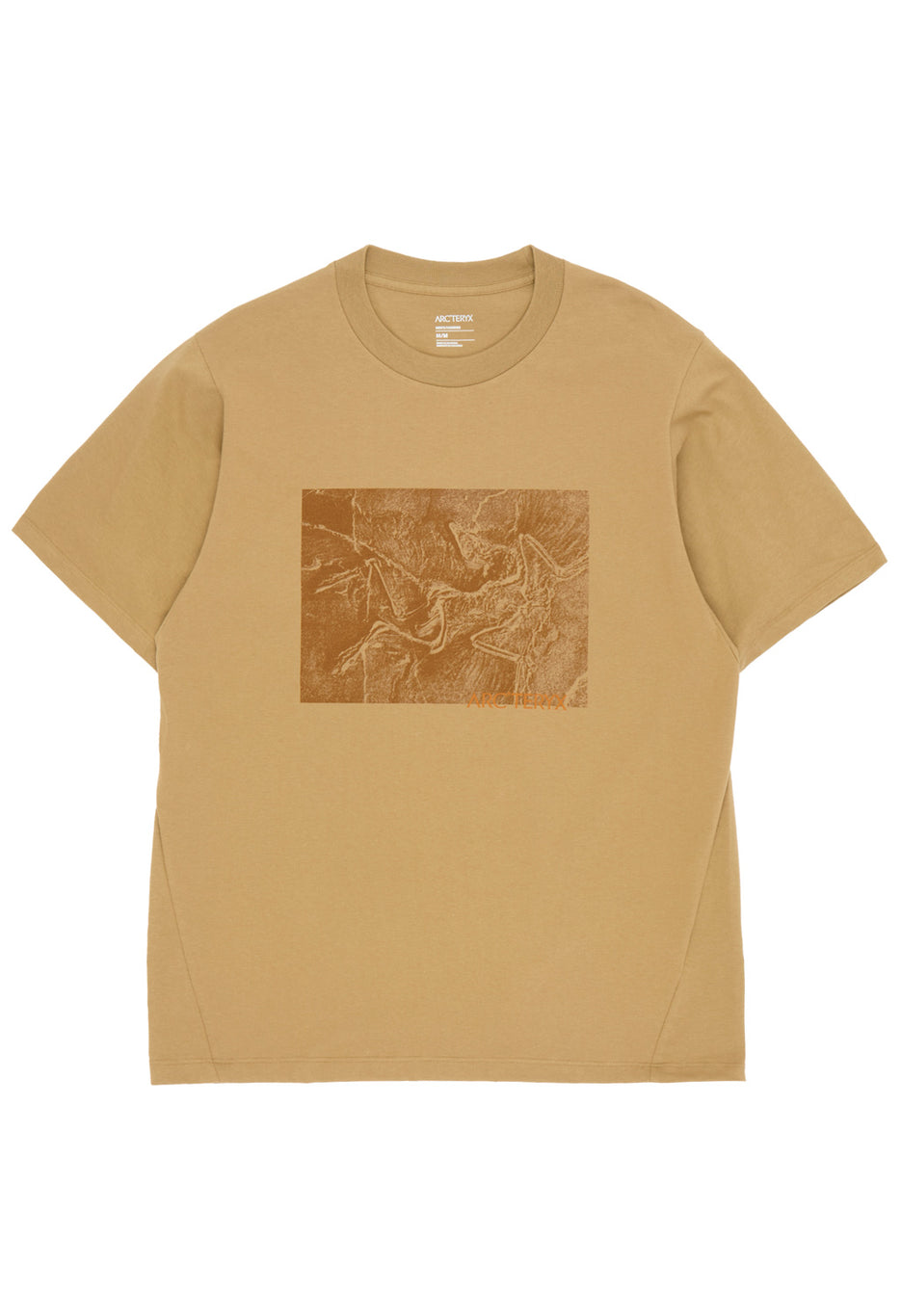Arc'teryx Men's Kragg Lithographica T-Shirt - Canvas