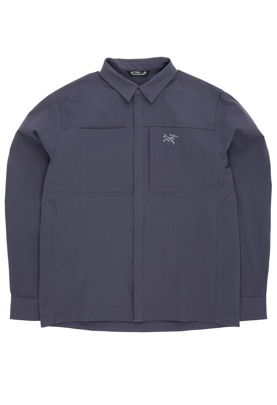 Arc'teryx Men's Cronin Cotton Overshirt - Dark Stratus