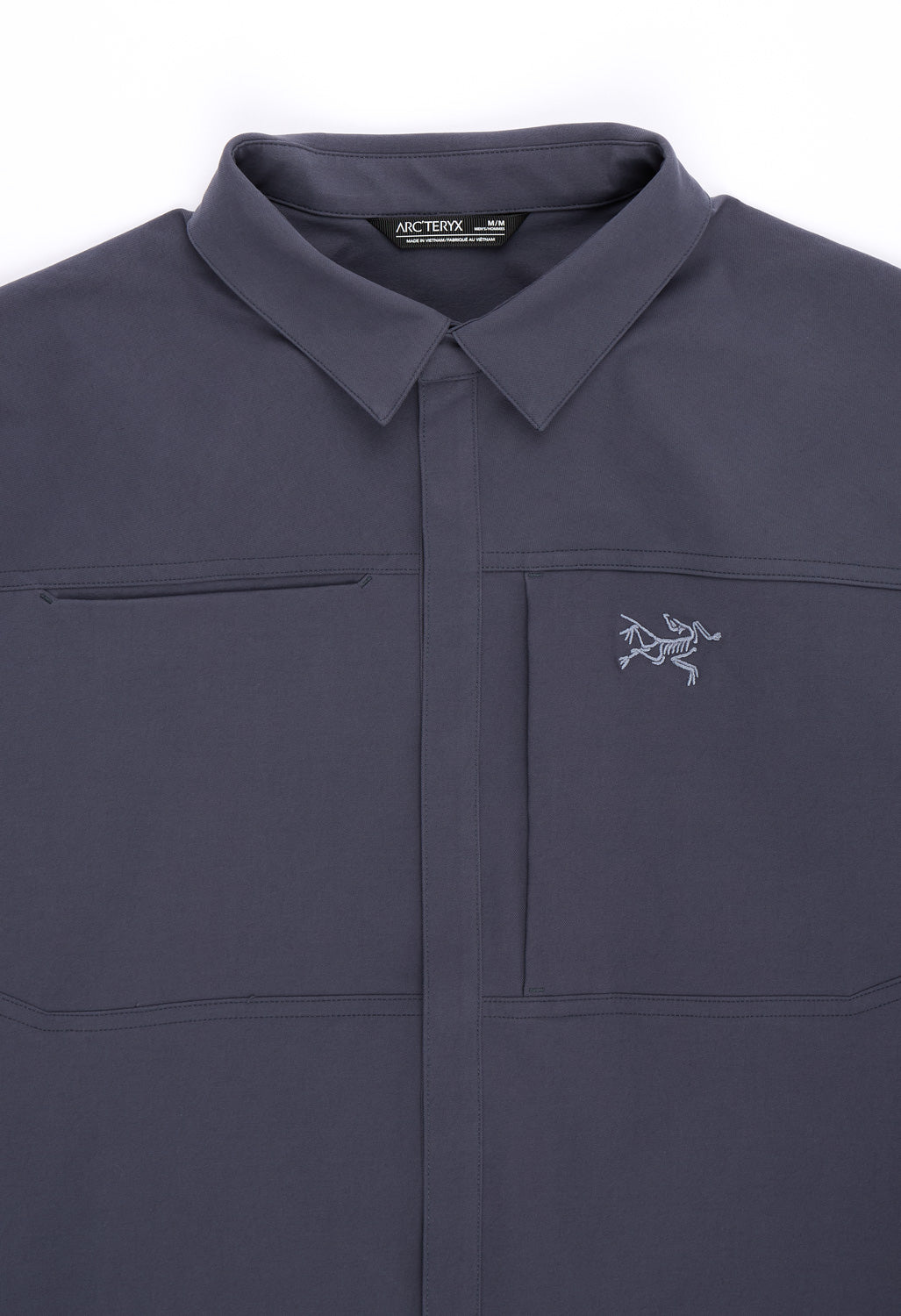 Arc'teryx Men's Cronin Cotton Overshirt - Dark Stratus